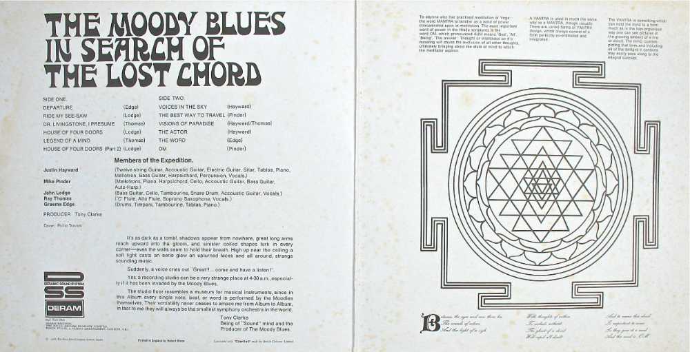 In Search Of The Lost Chord - Moody Blues, The (CD) music collectible [Barcode 4228201682] - Main Image 2