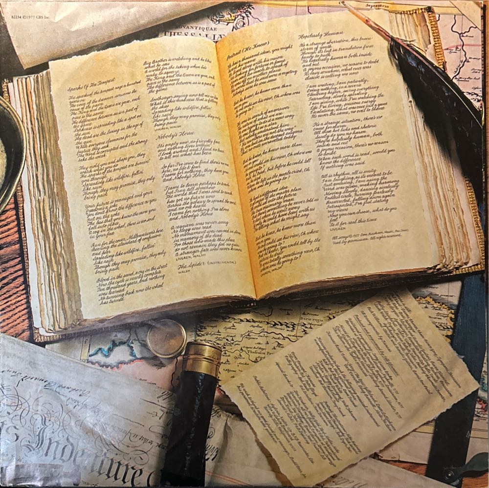 Point Of Know Return - Kansas (12” - 44) music collectible [Barcode 696998538726] - Main Image 4