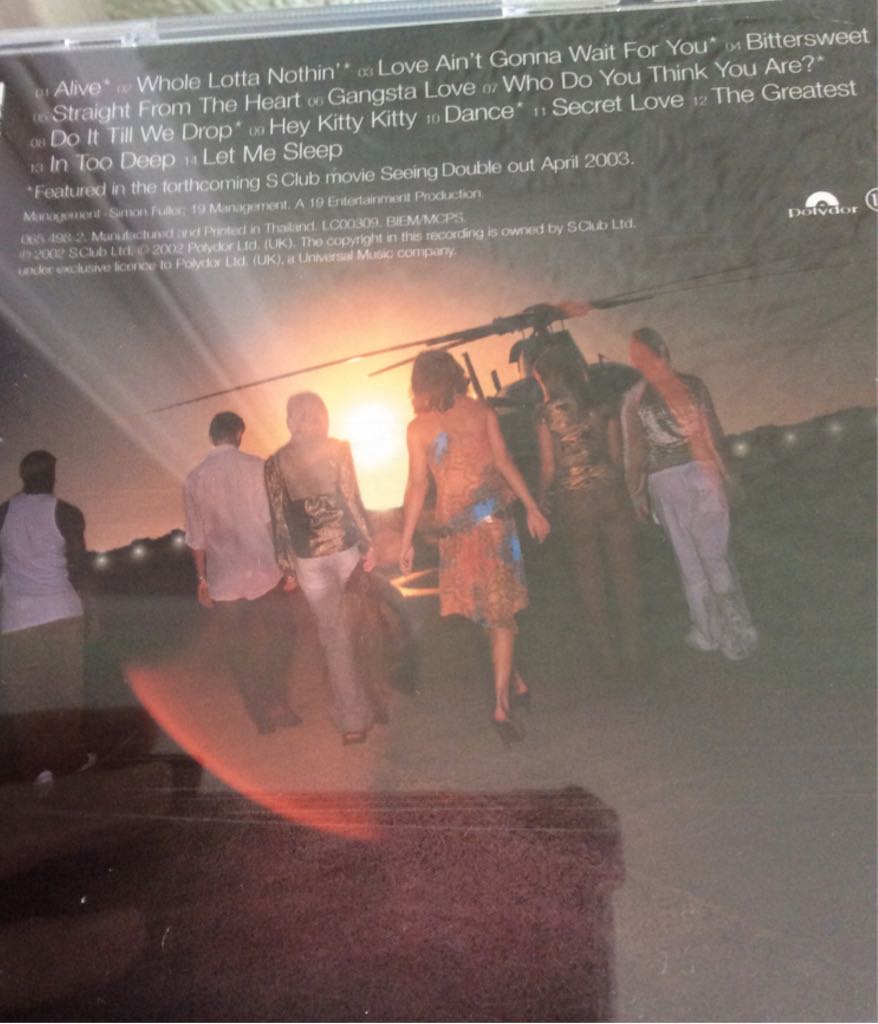 Seeing Double - S Club 7 (CD) music collectible [Barcode 044006549828] - Main Image 2