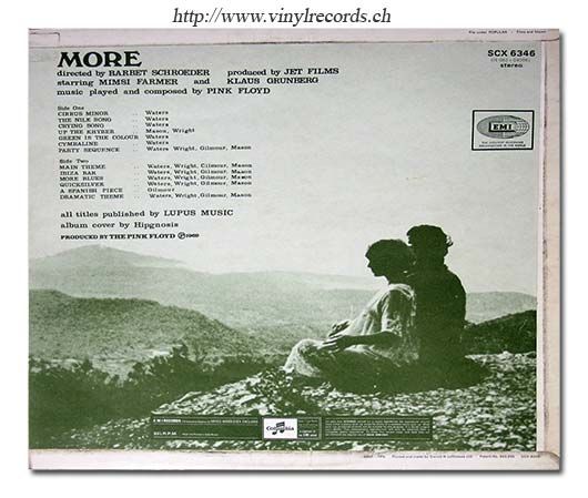 More - Pink Floyd (12” - 45:04) music collectible [Barcode 5099902893822] - Main Image 2