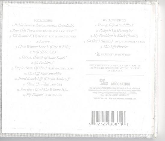 The Hits Collection ◆ Volume One - Jay-Z (CD) music collectible [Barcode 602527410579] - Main Image 2