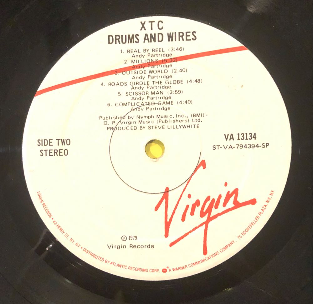 Drums And Wires - XTC (Blu-ray Audio (BD-A) - 47) music collectible [Barcode 074643815116] - Main Image 4