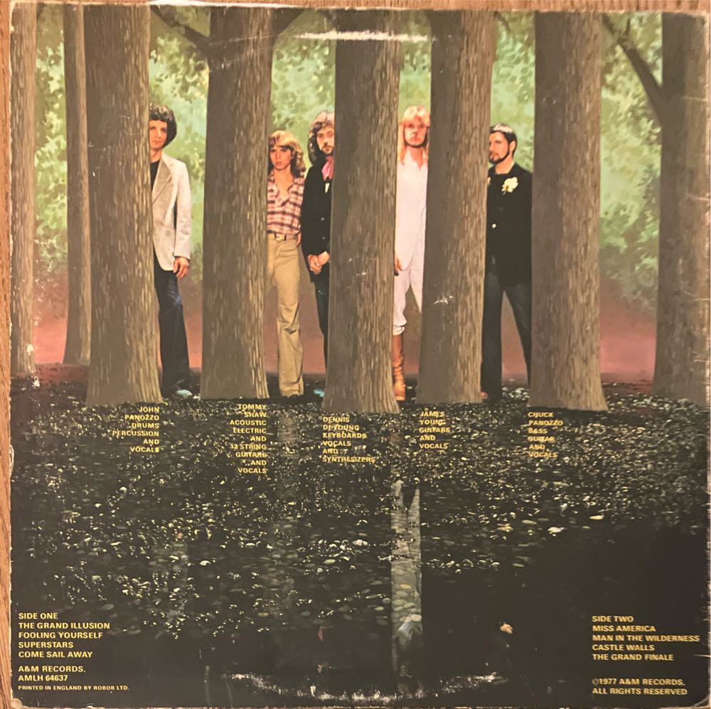 The Grand Illusion - Styx (12”) music collectible - Main Image 2