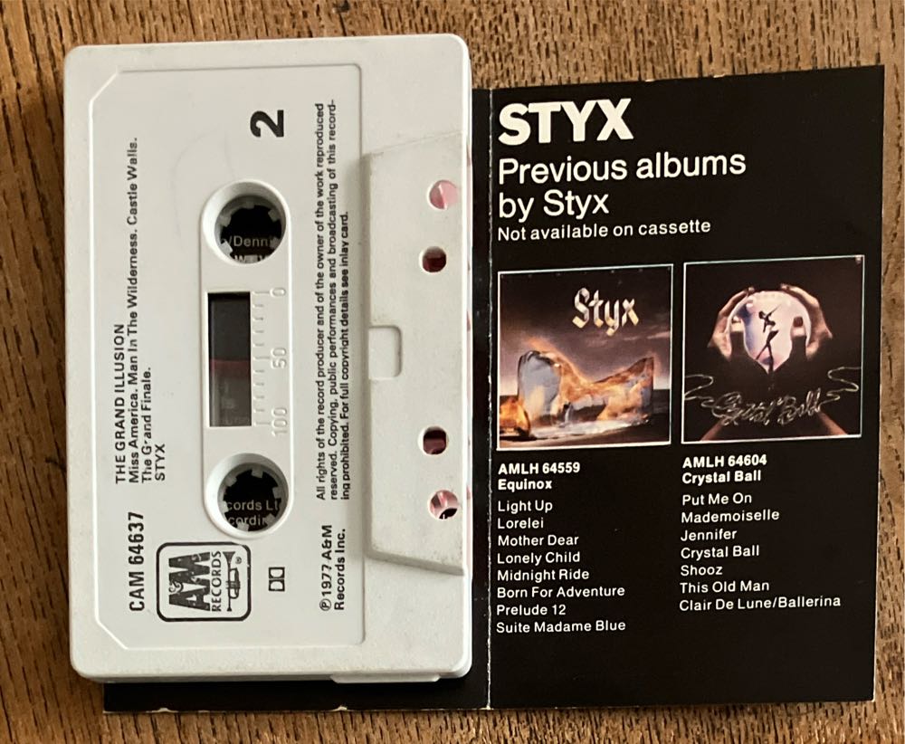 The Grand Illusion - Styx (12”) music collectible - Main Image 5