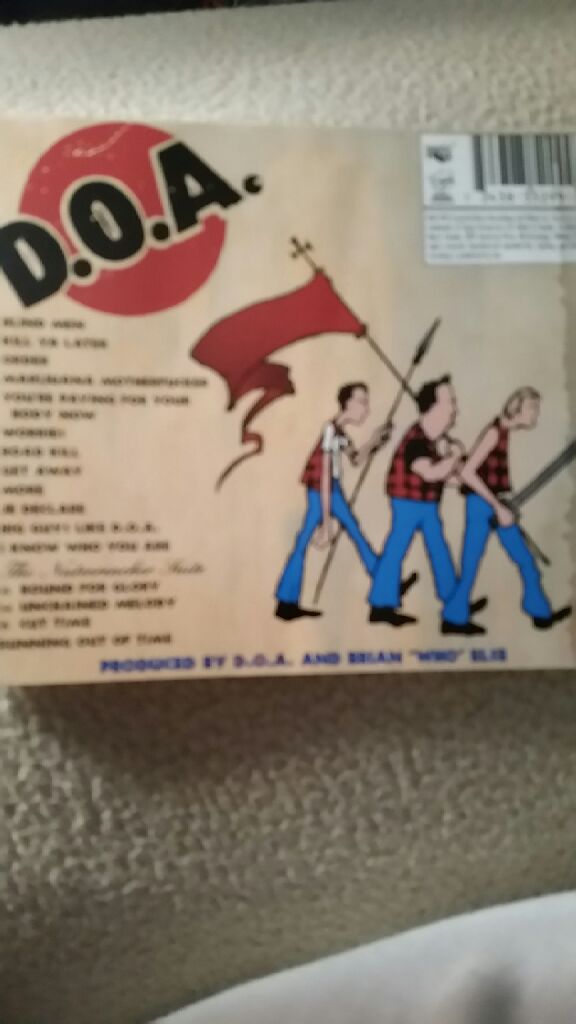 Black Spot - D.O.A. (CD) music collectible [Barcode 724383529926] - Main Image 2