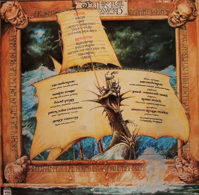Broadsword Beast - Jethro Tull (CD - 38) music collectible [Barcode 094632138026] - Main Image 2