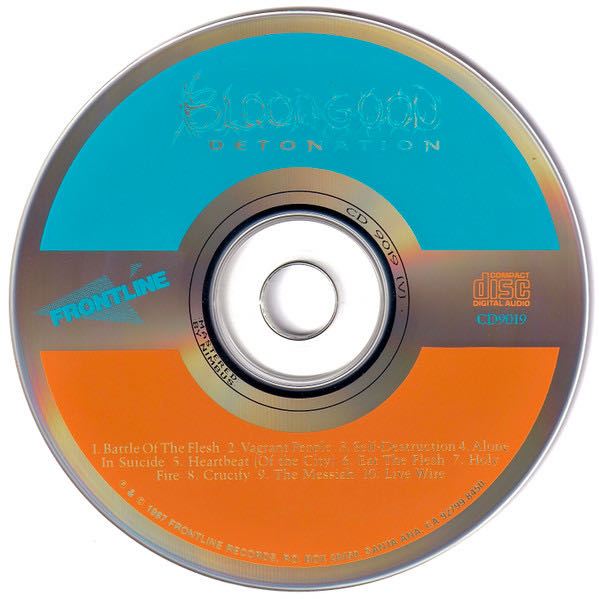 Detonation - Bloodgood (CD - 33) music collectible [Barcode 026297091927] - Main Image 3