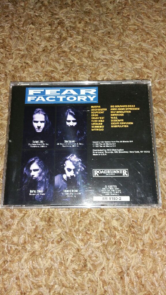 Soul Of A New Machine - Fear Factory (CD) music collectible - Main Image 2
