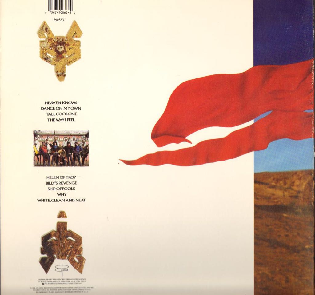 Now And Zen - Plant, Robert (12” - 47:06) music collectible - Main Image 2