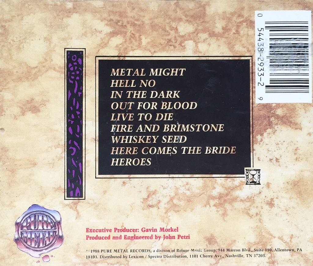 Live To Die - Bride music collectible - Main Image 2