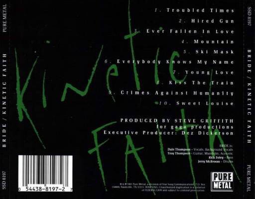 Kinetic Faith - Bride (Cassette) music collectible - Main Image 2