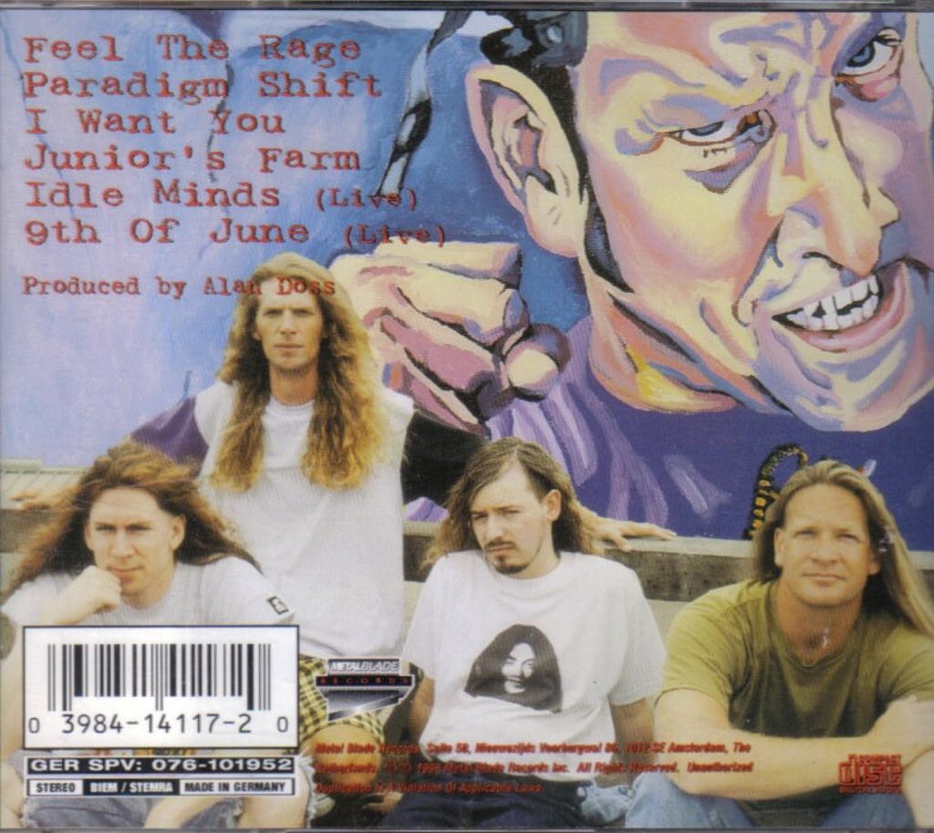 Feel The Rage - Galactic Cowboys (CD) music collectible [Barcode 039841411720] - Main Image 2