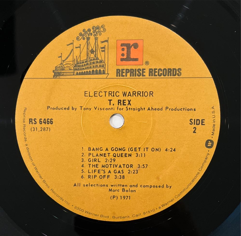 Electric Warrior - T. Rex (12” - 39) music collectible - Main Image 4