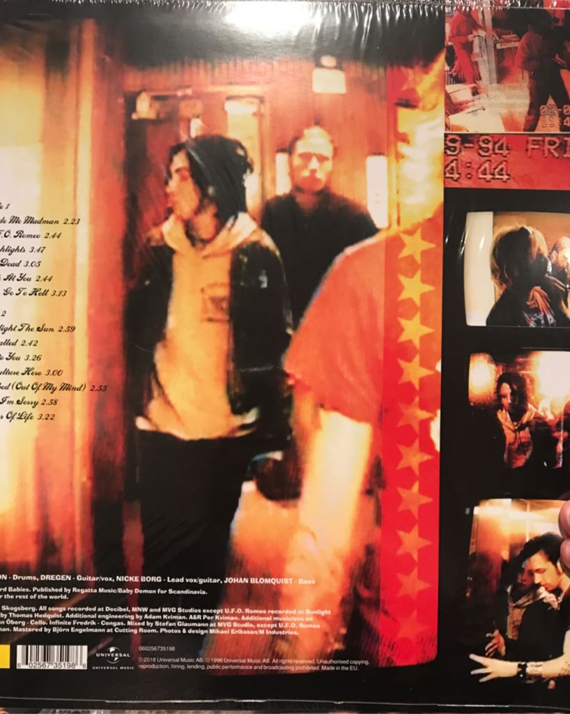 Total 13 - Backyard Babies (12”) music collectible [Barcode 602567351986] - Main Image 2