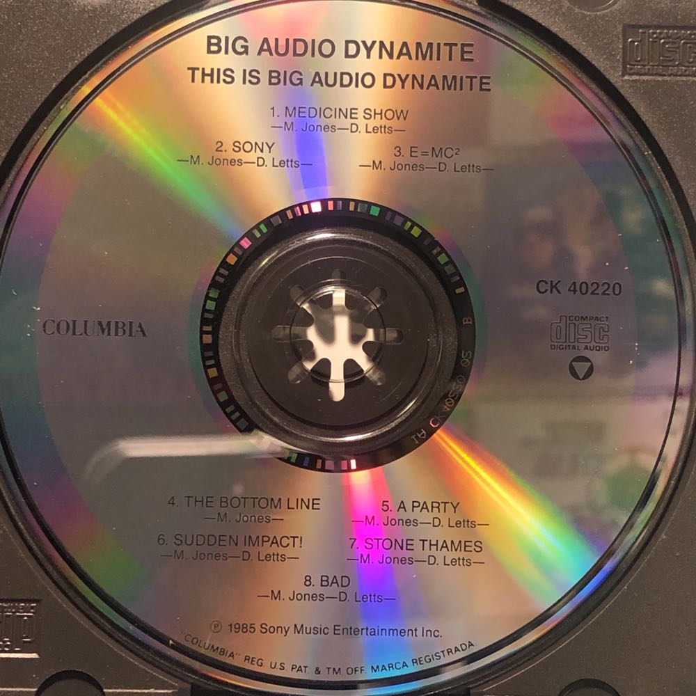 This Is Big Audio Dynamite - Big Audio Dynamite (CD) music collectible [Barcode 074644022025] - Main Image 4