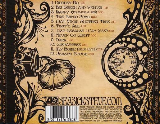 Man From Another Time - Seasick Steve (CD) music collectible [Barcode 5051865615828] - Main Image 2