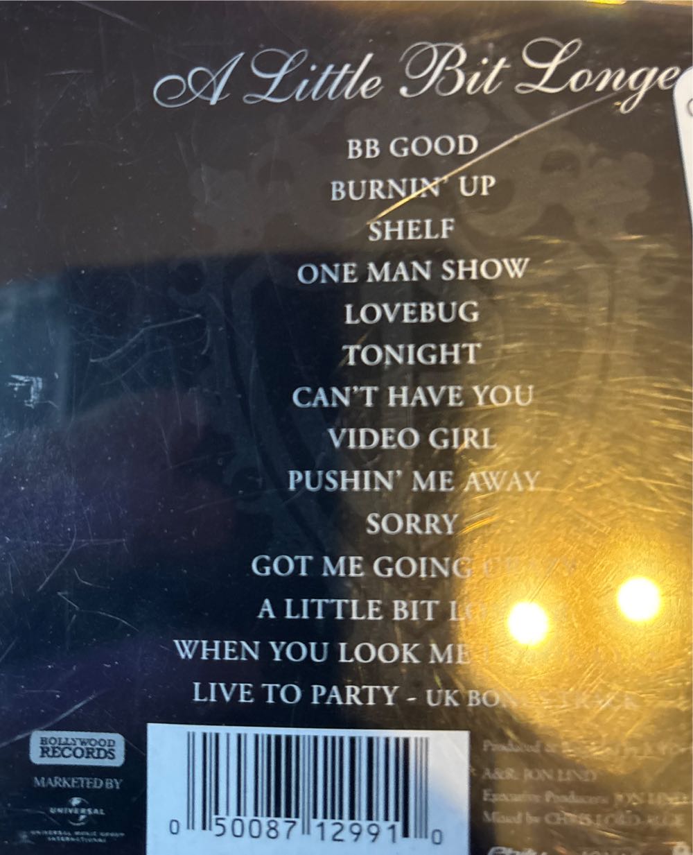 A Little Bit Longer - Jonas Brothers (CD) music collectible [Barcode 050087129910] - Main Image 2