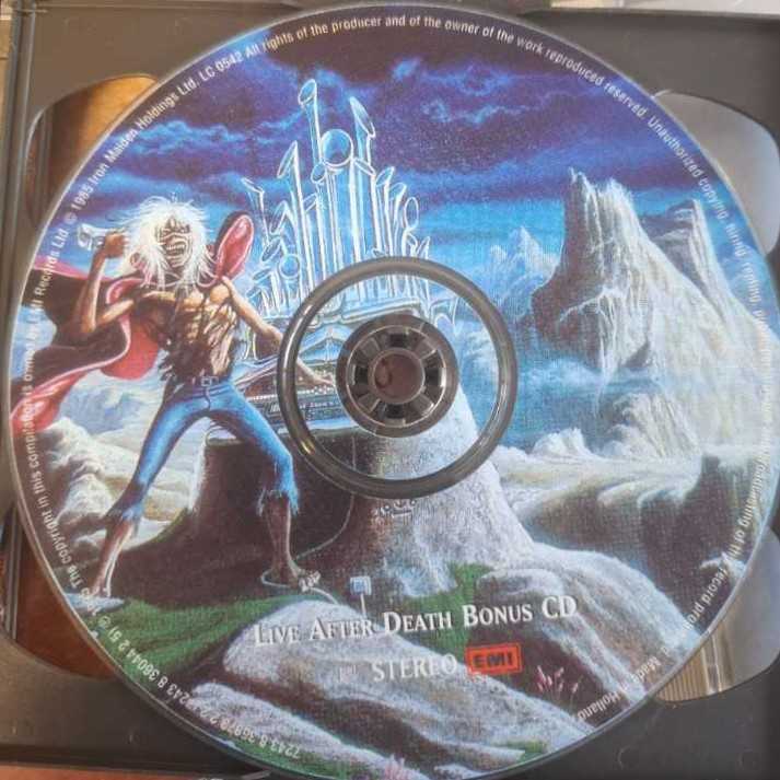 Live After Death - 033 - Iron Maiden (CD - 9877) music collectible [Barcode 724349692107] - Main Image 4