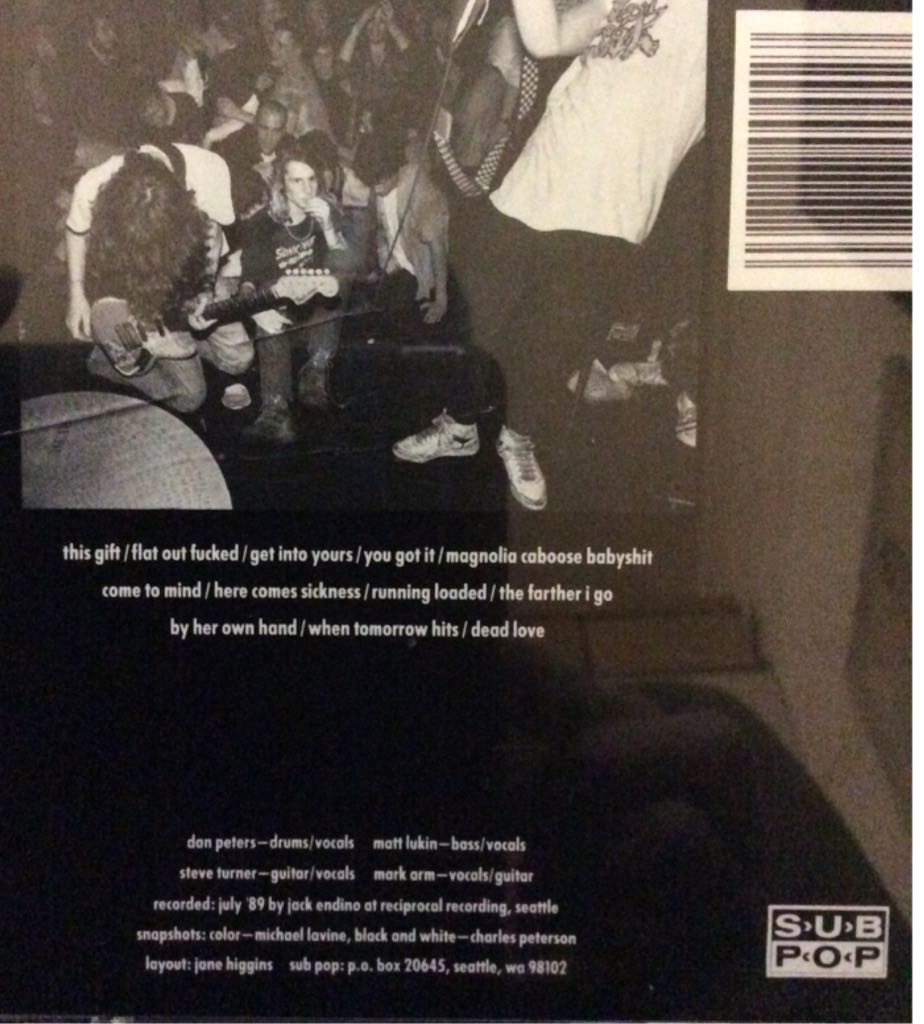 Mudhoney - Mudhoney (CD - 38) music collectible [Barcode 098787004427] - Main Image 2