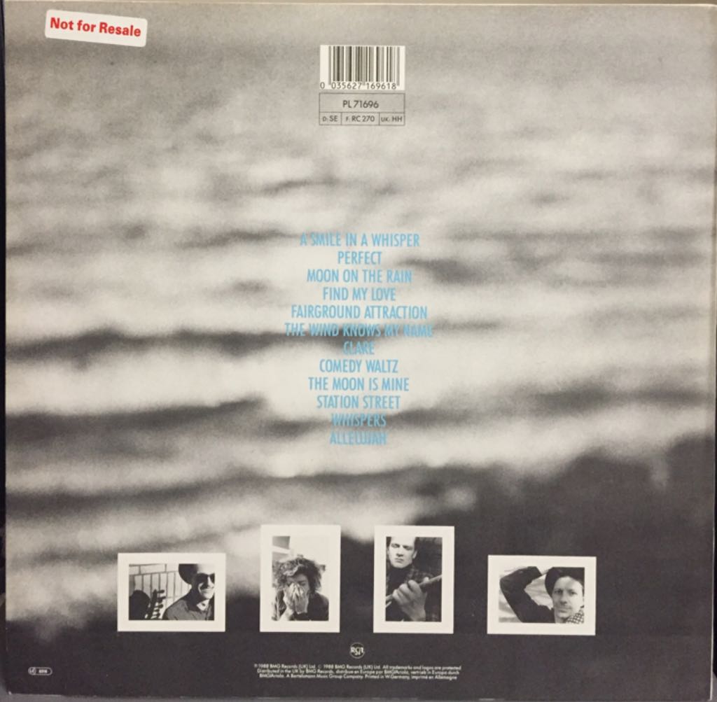 The First Of A Million Kisses - Fairground Attraction (12”) music collectible [Barcode 035627169618] - Main Image 2