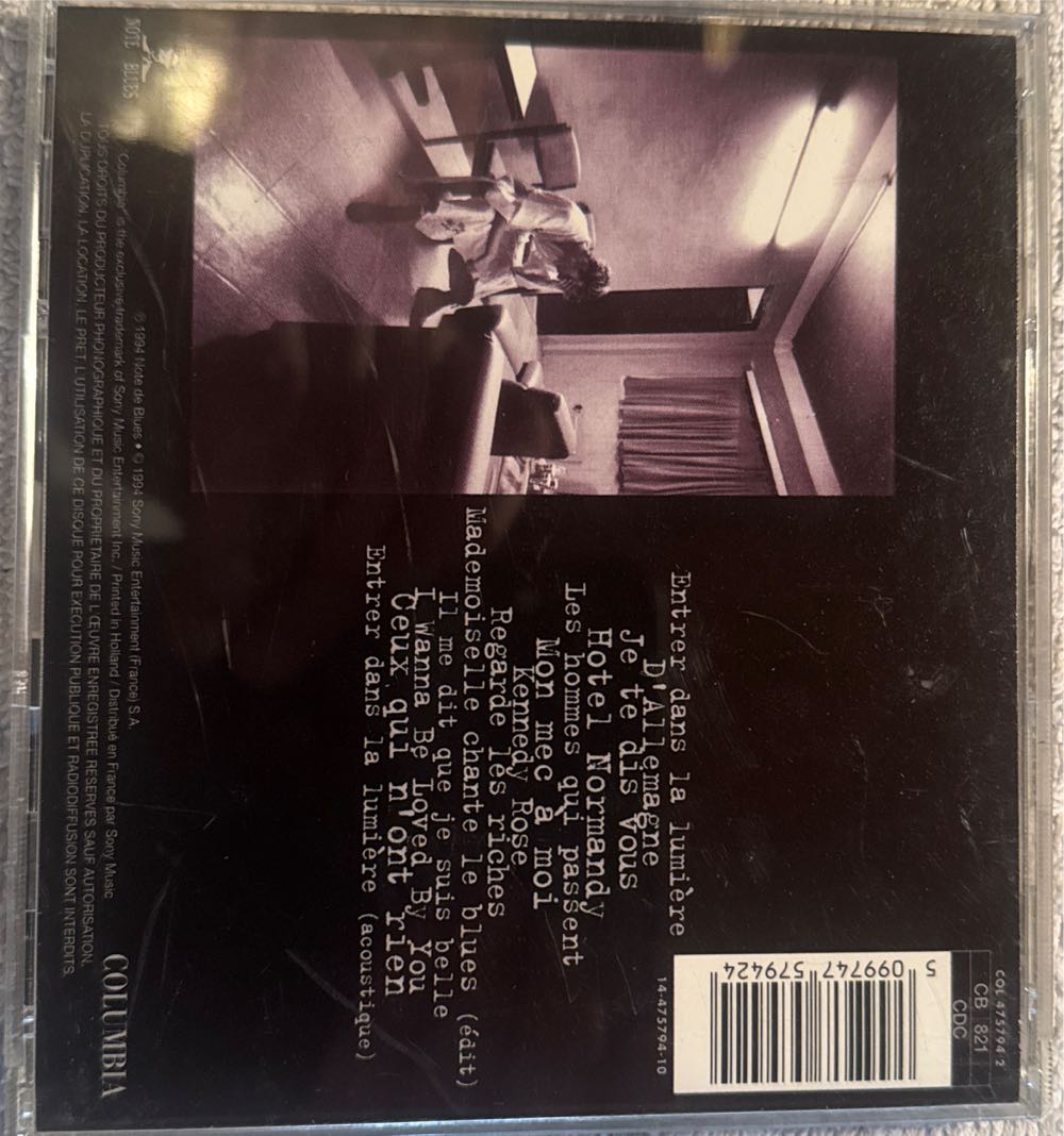 Tour De Charme - Patricia Kaas (CD) music collectible [Barcode 5099747579424] - Main Image 2