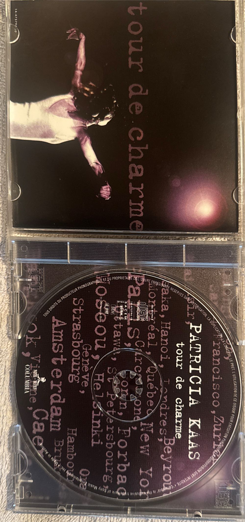 Tour De Charme - Patricia Kaas (CD) music collectible [Barcode 5099747579424] - Main Image 3