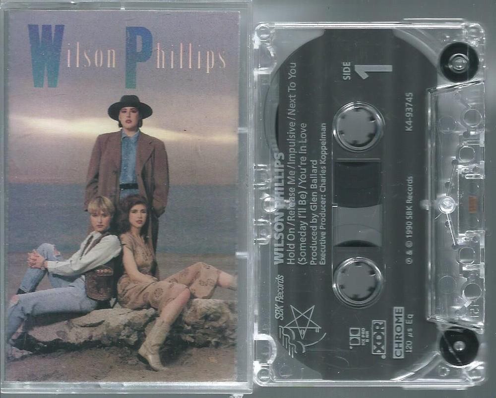 Wilson Phillips - Wilson Phillips (Cassette) music collectible [Barcode 077779374540] - Main Image 2