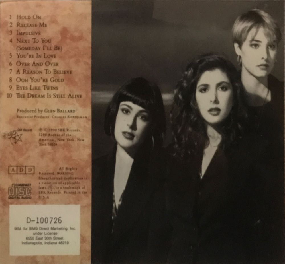 Wilson Phillips - Wilson Phillips (CD) music collectible - Main Image 2