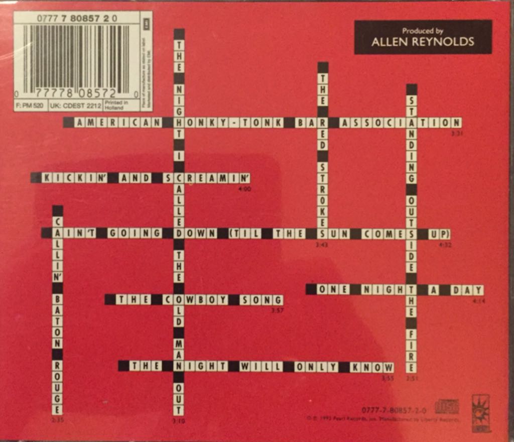 In Pieces - Brooks, Garth (CD - 37) music collectible [Barcode 077778085720] - Main Image 2