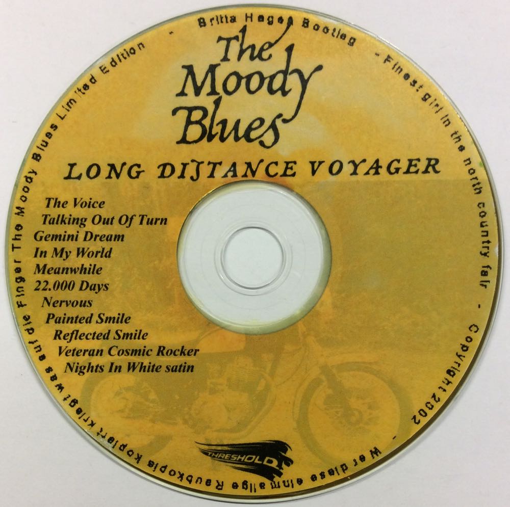 Long Distance Voyager - The Moody Blues (CD-R) music collectible [Barcode 4228201052] - Main Image 4