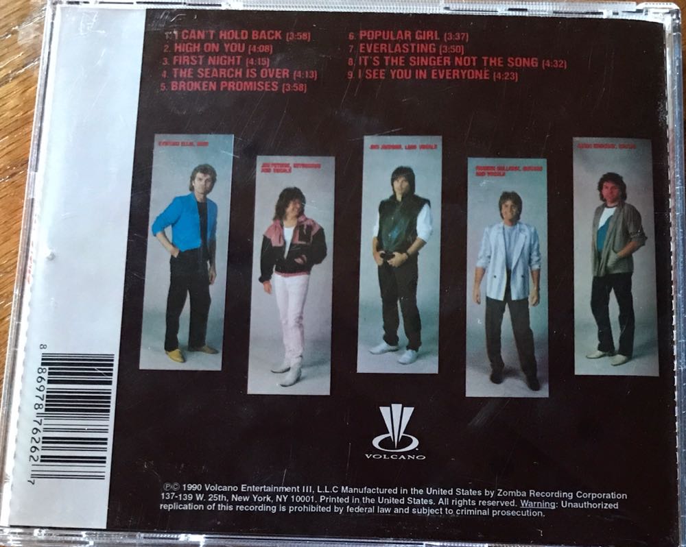 Vital Signs - Survivor (CD) music collectible [Barcode 886978762627] - Main Image 2