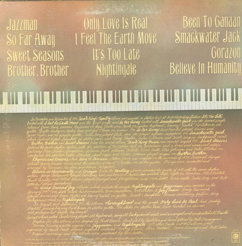 Her Greatest Hits - Carole King (CD) music collectible [Barcode 886919803624] - Main Image 2