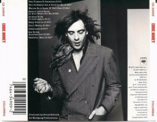 Eddie Money - Eddie Money (CD) music collectible [Barcode 074643490924] - Main Image 2