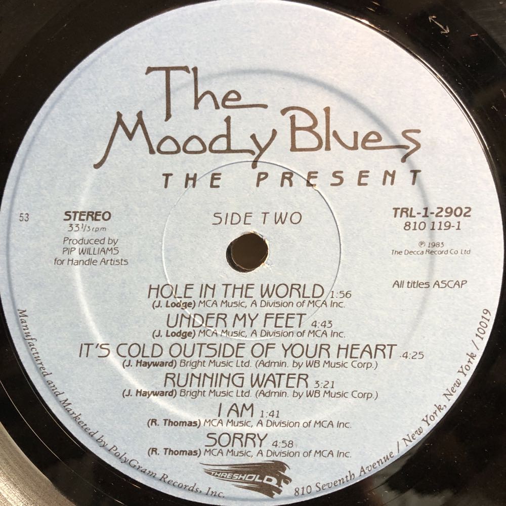 The Present - Moody Blues, The (12”) music collectible - Main Image 4