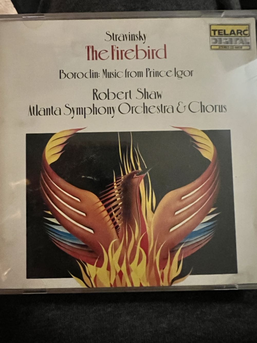 Stravinsky: The Firebird - Robert Shaw-Atlanta Symphony Orchestra (12”) music collectible [Barcode 724357210324] - Main Image 2