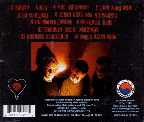 Goddamnit - Alkaline Trio (AAC - 3242) music collectible [Barcode 612851003422] - Main Image 2