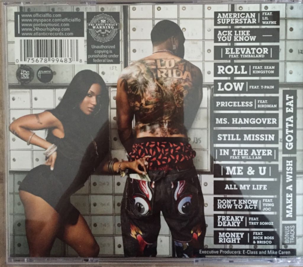 Mail on Sunday - Flo Rida (CD) music collectible [Barcode 075678994838] - Main Image 2