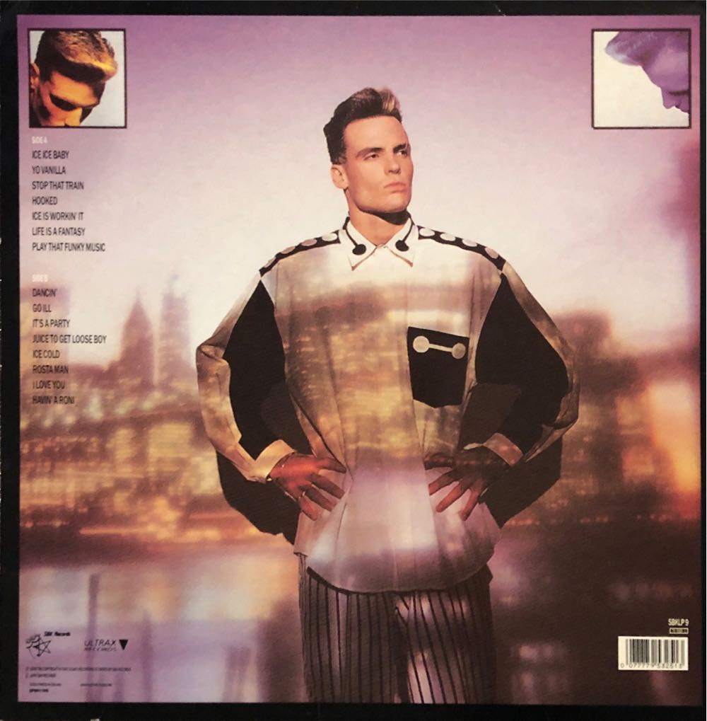Vanilla Ice - To the Extreme - Vanilla Ice (12”) music collectible [Barcode 077779532513] - Main Image 2