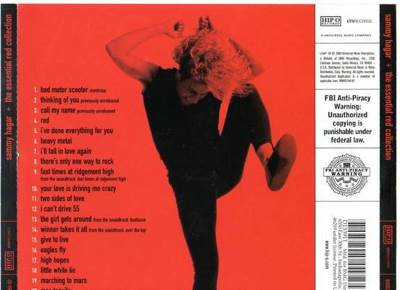 Essential Red Collection, The - Hagar, Sammy (CD - 78:40) music collectible [Barcode 602498626856] - Main Image 2