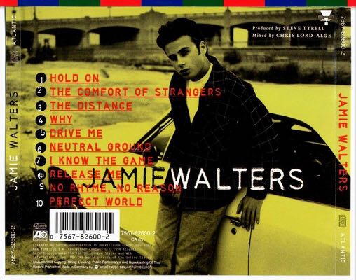 Jamie Walters - Jamie Walters (CD - 44) music collectible [Barcode 075678260025] - Main Image 2