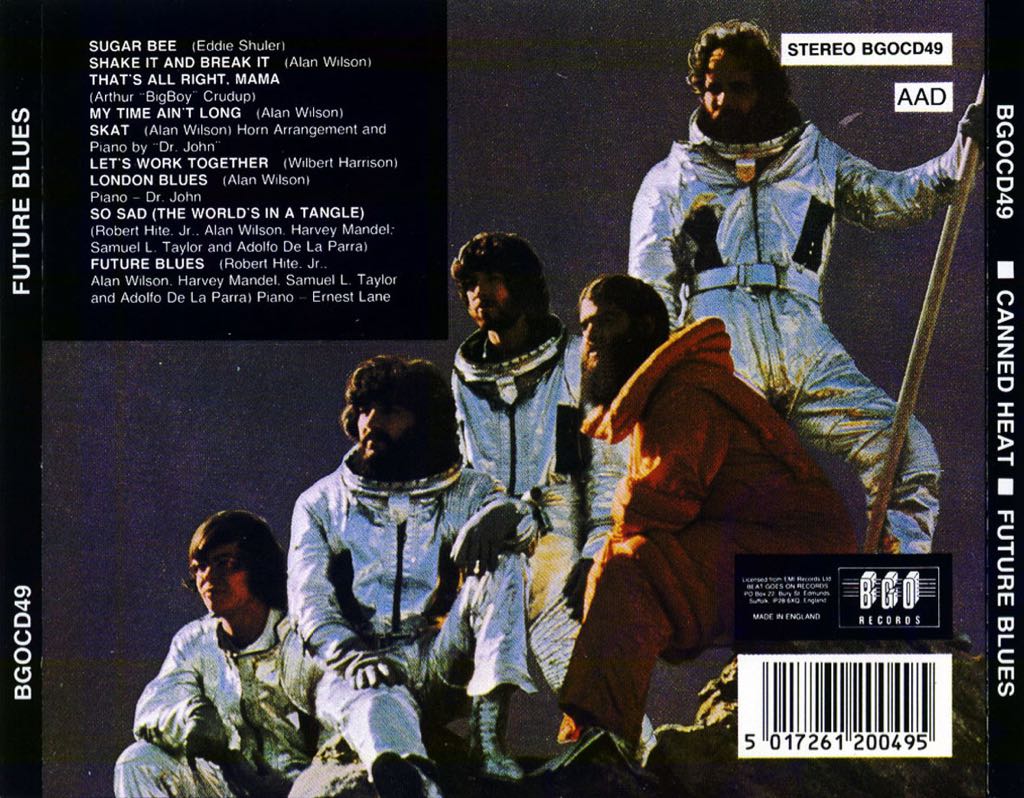 Future Blues - Canned Heat (12”) music collectible - Main Image 2