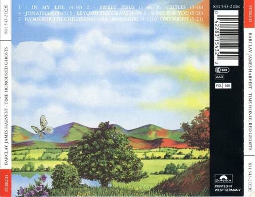 Time Honoured Ghosts - Barclay James Harvest (CD - 43) music collectible [Barcode 042283154322] - Main Image 2