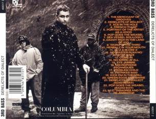 Derelicts Of Dialect - 3rd Bass (CD) music collectible [Barcode 074644736922] - Main Image 2