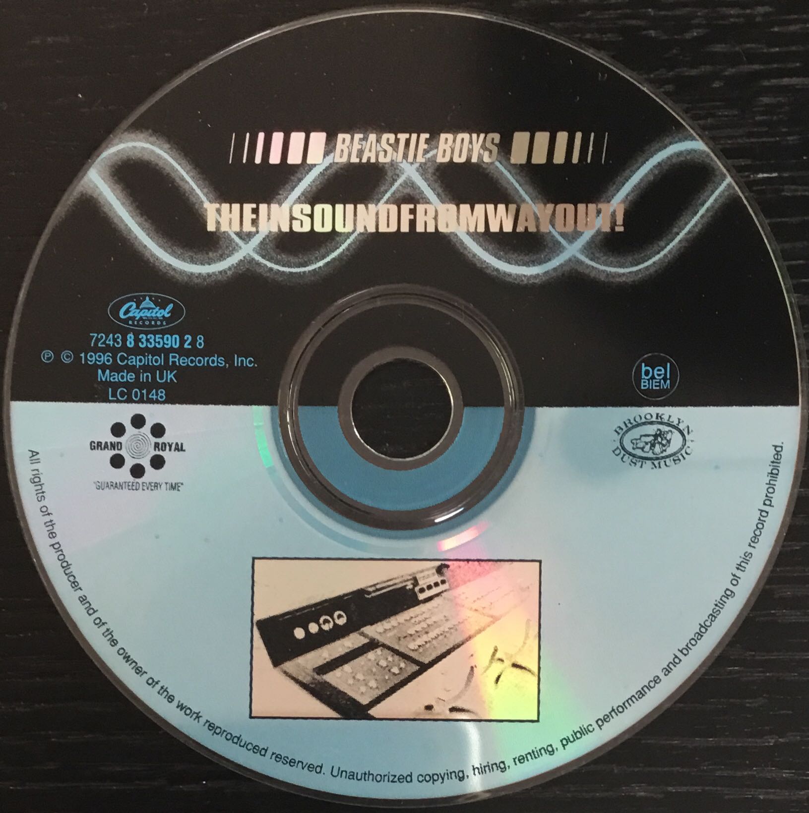 The In Sound from Way Out! - Beastie Boys (CD - 39) music collectible [Barcode 724383359028] - Main Image 4