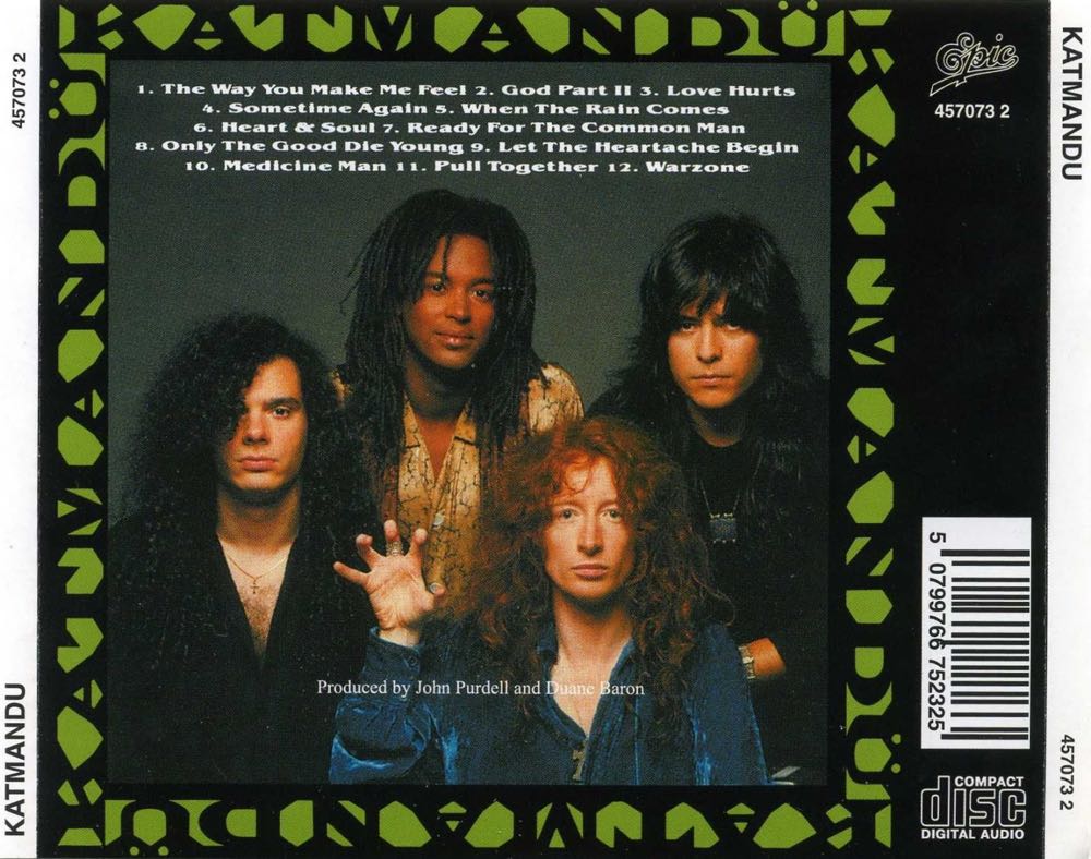 Katmandu - Katmandu (CD) music collectible [Barcode 074644606423] - Main Image 2