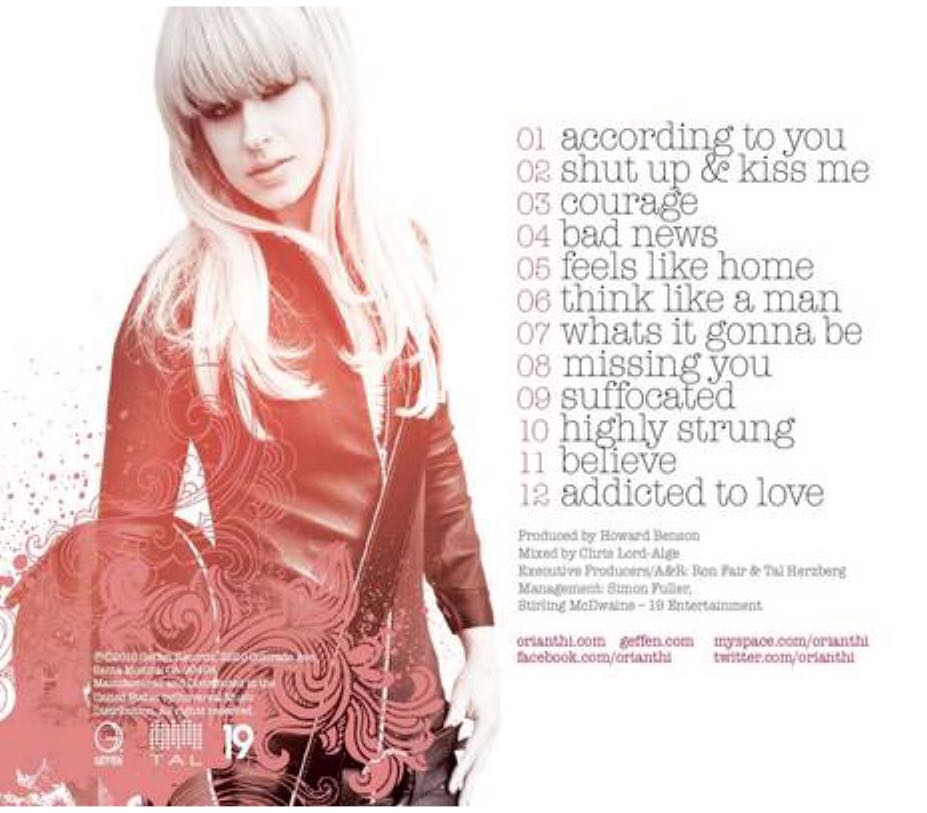 Believe (II) - Orianthi (CD - 46) music collectible [Barcode 602527399775] - Main Image 2