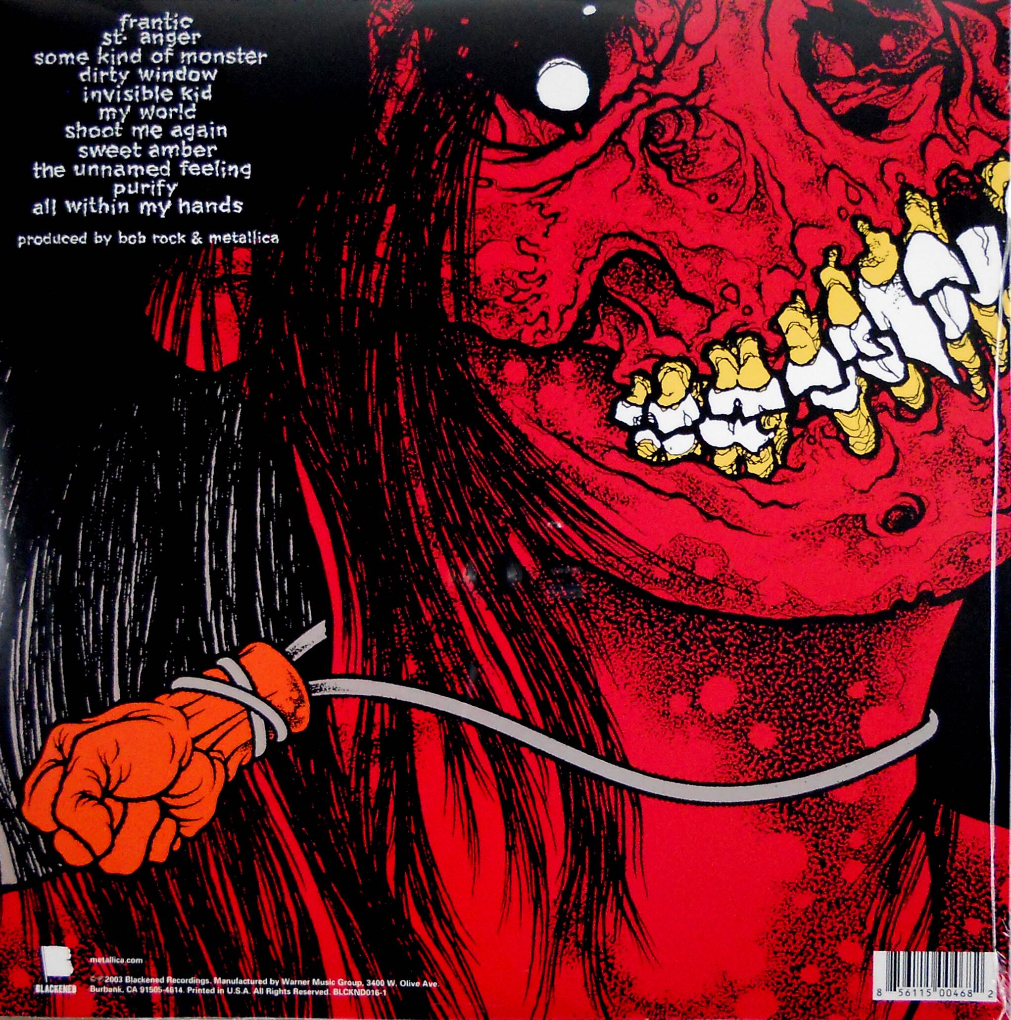 St. Anger - Metallica (CD) music collectible [Barcode 856115004576] - Main Image 2