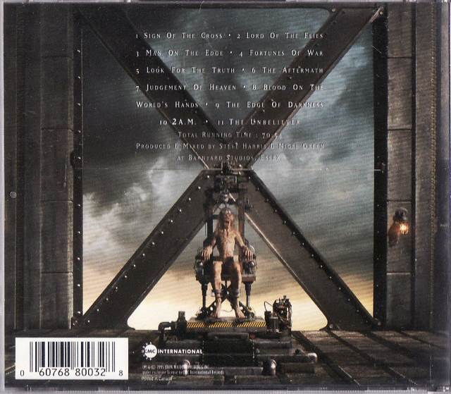The X Factor - Iron Maiden (CD - 7054) music collectible [Barcode 724383581924] - Main Image 2