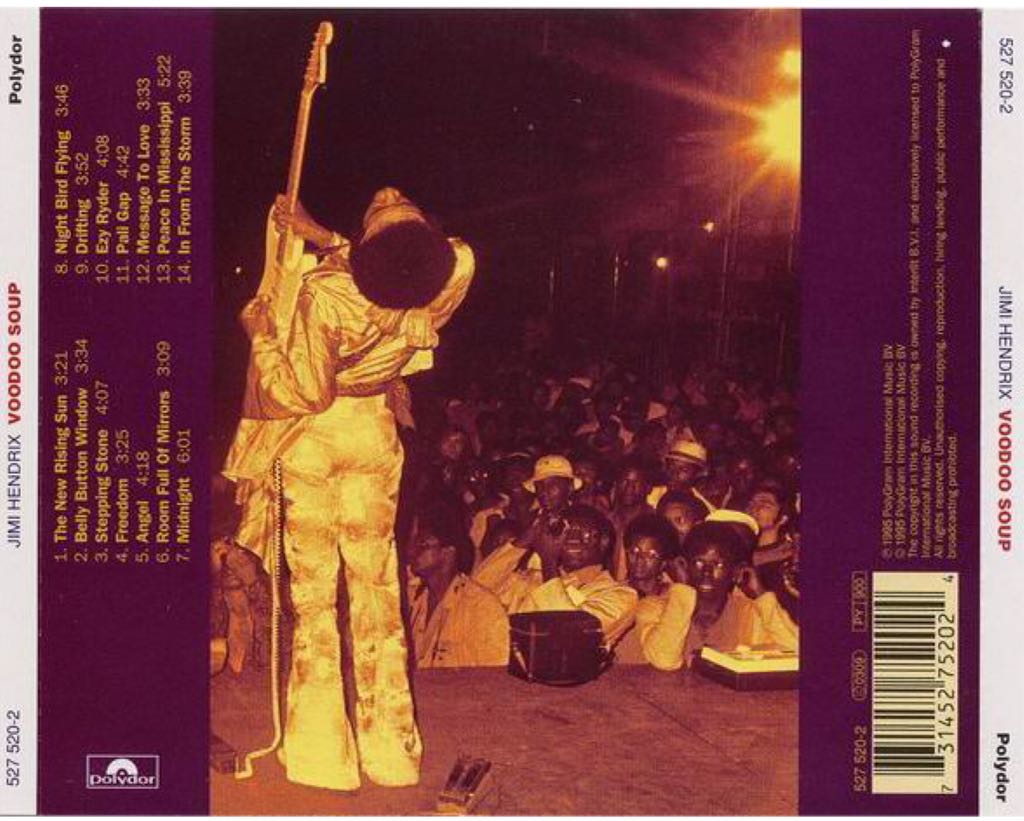 Voodoo Soup - Jimi Hendrix (CD) music collectible [Barcode 731452752024] - Main Image 2
