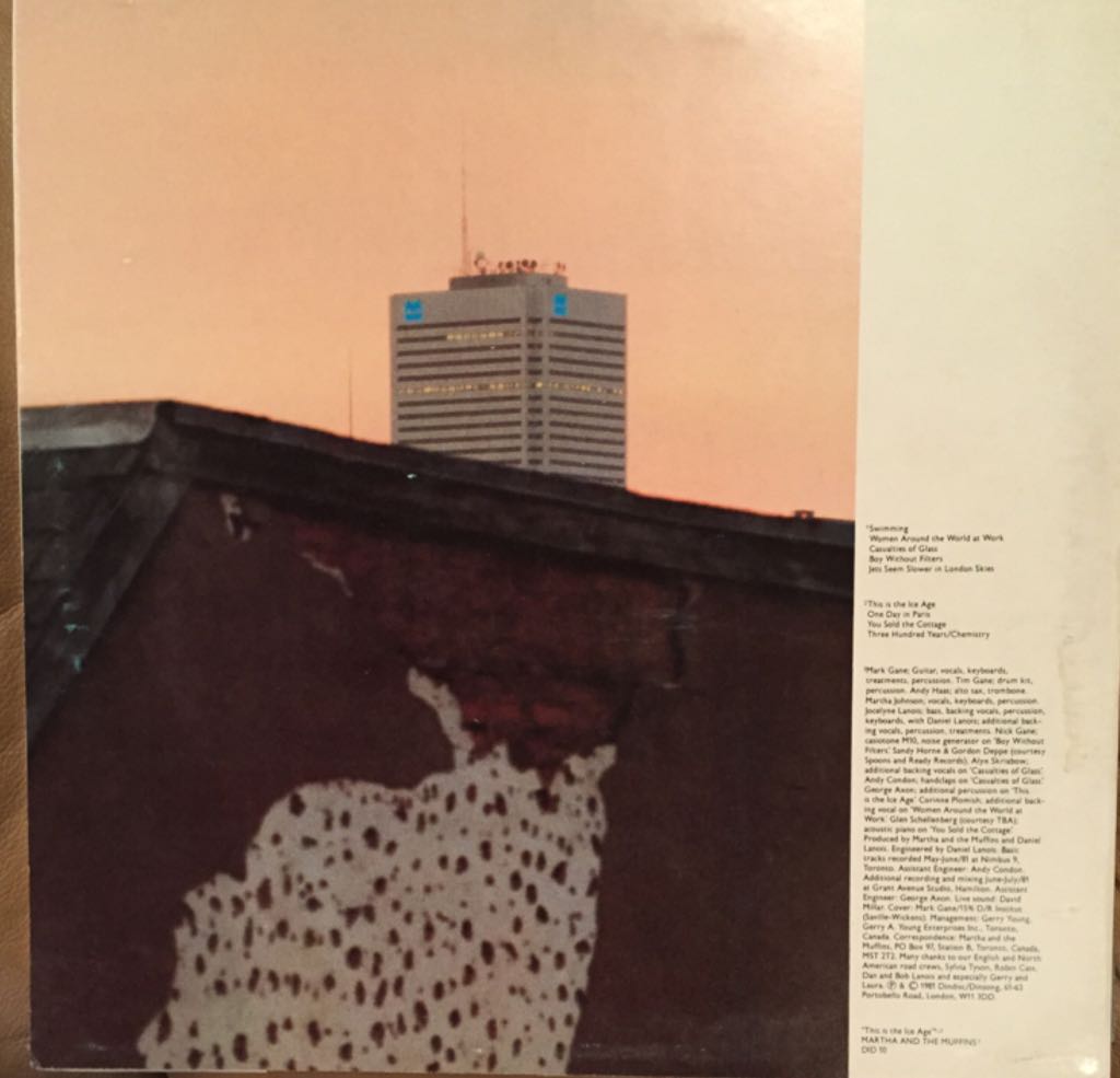 This Is the Ice Age - Martha And The Muffins (12”) music collectible - Main Image 2